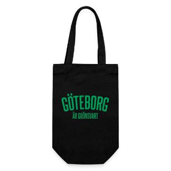 Göteborg est noir verdâtre - Sac à bouteille - noir - Devant