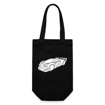 Voiture de sport Buga - Sac à bouteille - noir - Devant