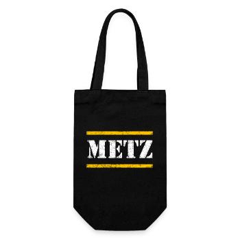 Metz - Geschenkbeutel für Flaschen - Schwarz - Vorne