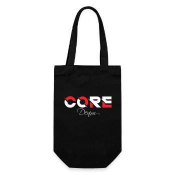 Core Denim Design Shirt Retro Version - Geschenkbeutel für Flaschen - Schwarz - Vorne