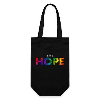 The Hope - Gift Bag for Bottles - black - Front