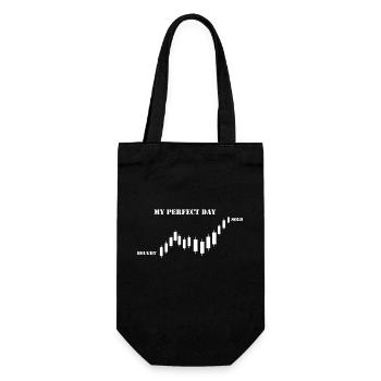 Bitcoin Trading Crypto Stocks - Sac à bouteille - noir - Devant