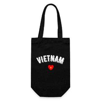 Viet Nam - Gift Bag for Bottles - black - Front
