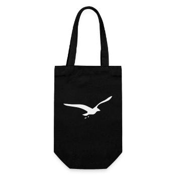 Gull - Gift Bag for Bottles - black - Front