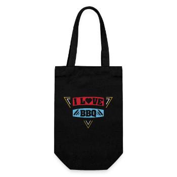 J’ADORE LE BARBECUE BARBECUE - Sac à bouteille - noir - Devant