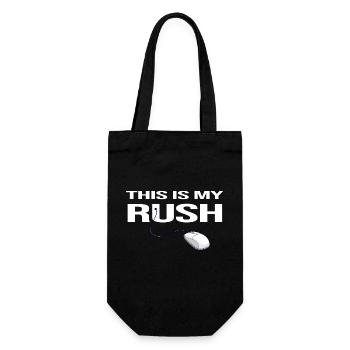 Gamer Nerds Online Gameplay Rush Gambler Communauté - Sac à bouteille - noir - Devant