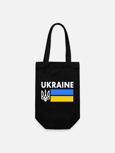 Ukraine - Sac à bouteille - noir