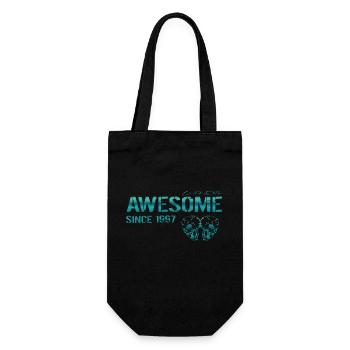 Awesome since 1997 Gift - Gift Bag for Bottles - black - Front