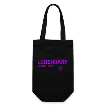 Legendary since 1999 Gift - Gift Bag for Bottles - black - Front