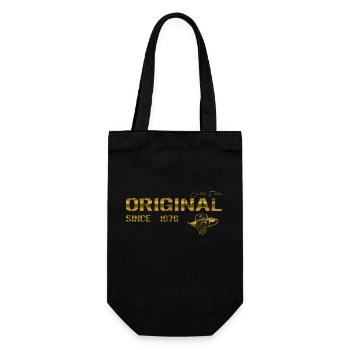 Original since 1976 - Gift Bag for Bottles - black - Front