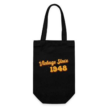 Millésime depuis 1948 75 ans - Groovy 75ème - Sac à bouteille - noir - Devant