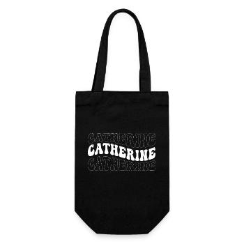Drôle Catherine Groovy 4 Hommes Femmes Cool Catherine - Sac à bouteille - noir - Devant