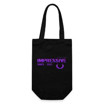 Impressive since 2012 - Gift Bag for Bottles - black - Front