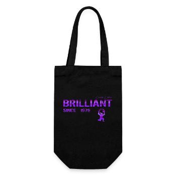 Brilliant since 1979 - Gift Bag for Bottles - black - Front