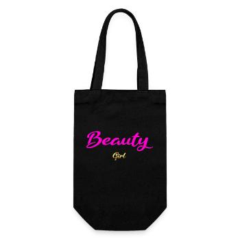 Beauty Girl rose - Sac à bouteille - noir - Devant