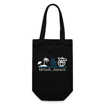 Holiday - Gift Bag for Bottles - black - Front