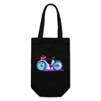 Bicycle Cycling Cyclists Cyclists Cyclists - Gift Bag for Bottles - black - Front