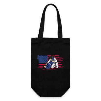 BJJ Girls Martial Arts Jiu Jitsu Martial Arts - Gift Bag for Bottles - black - Front