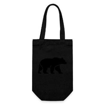 Roi des forêts - Sac à bouteille - noir - Devant