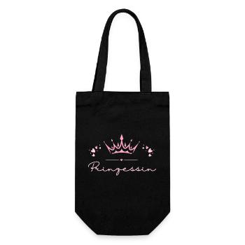 Cœurs de la Couronne de la Princesse - Sac à bouteille - noir - Devant