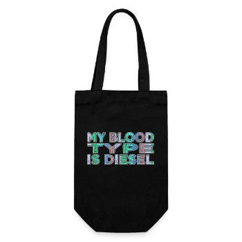 Geek drôles dictons tuning wrench un mécanicien diesel - Sac à bouteille - noir - Devant
