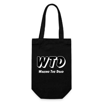 WTD - Waking the Dead - Gift Bag for Bottles - black - Front