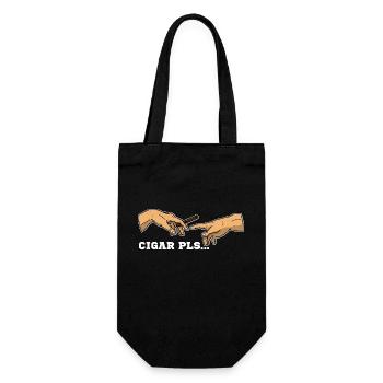 Cuban Cigar Cigar Smoking Smoking - Gift Bag for Bottles - black - Front