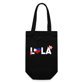Philippines Filipino Flag Pride I Cadeau - Sac à bouteille - noir - Devant