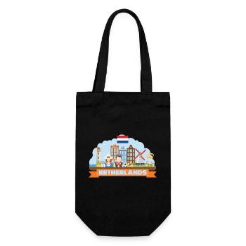 Composition de l’appartement de voyage aux Pays-Bas - Sac à bouteille - noir - Devant