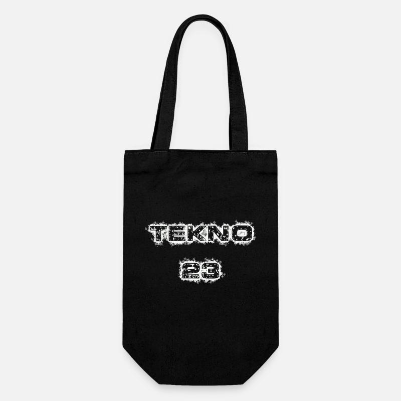 TEKNO 23 blanc - Sac à bouteille - noir