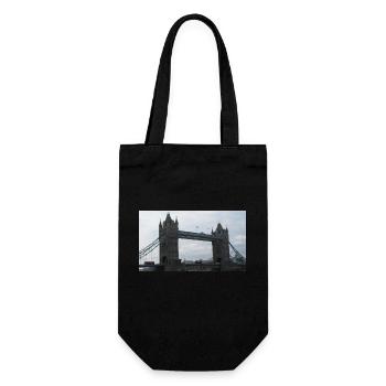 Tower bridge London - Gift Bag for Bottles - black - Front