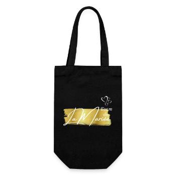 Team de la mariée gold - Sac à bouteille - noir - Devant