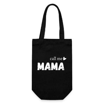 Call me mama - Sac à bouteille - noir - Devant