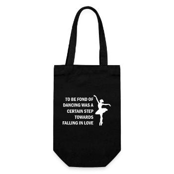Danse Musique de danse - Sac à bouteille - noir - Devant