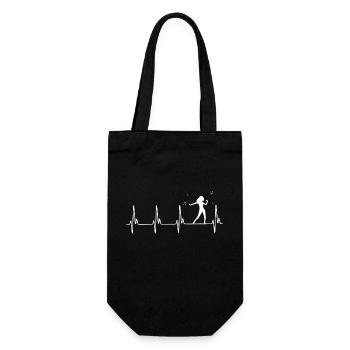 Dancing Dance Music - Geschenkbeutel für Flaschen - Schwarz - Vorne