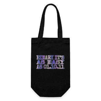 hacking computer but i do ethical geek computer - Geschenkbeutel für Flaschen - Schwarz - Vorne