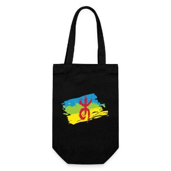 Z Imazighen (Drapeau Amazigh) - Sac à bouteille - noir - Devant