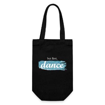 Dancing Dance Music - Gift Bag for Bottles - black - Front