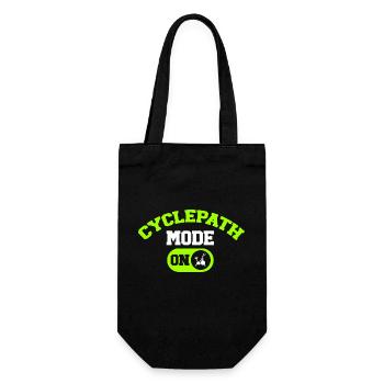 Indoor Cycling Bike Workout - Gift Bag for Bottles - black - Front