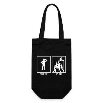 Your Father - My Father - Basketball Team - Gift Bag for Bottles - black - Front