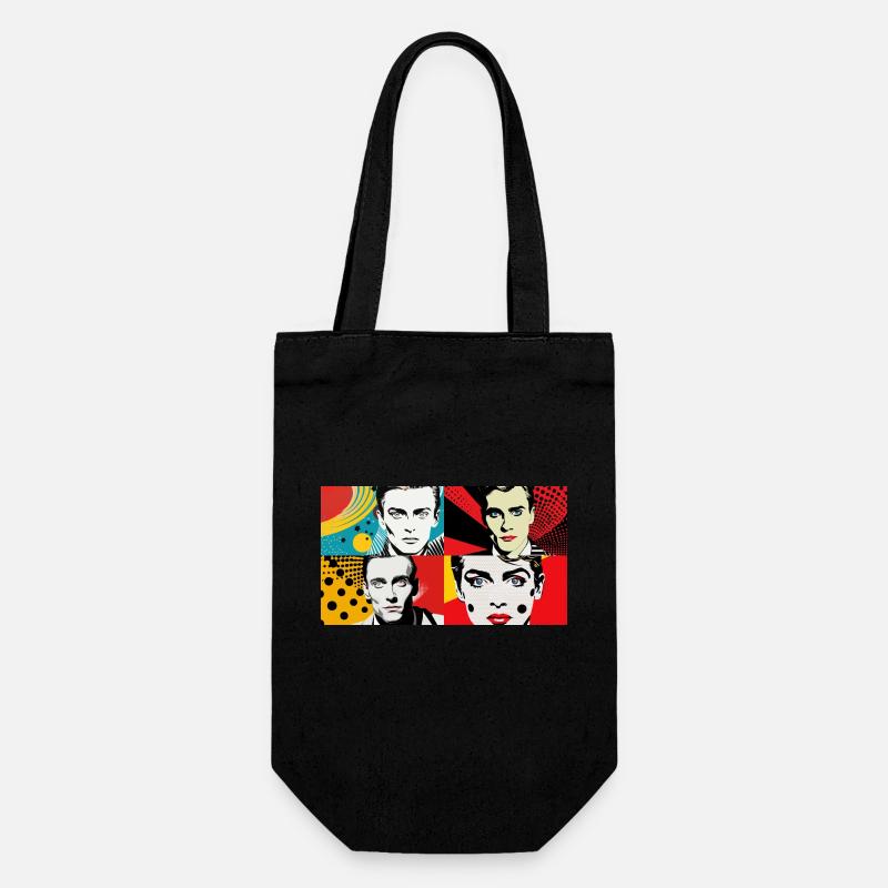 roy lichtenstein art work - Geschenkbeutel für Flaschen - Schwarz
