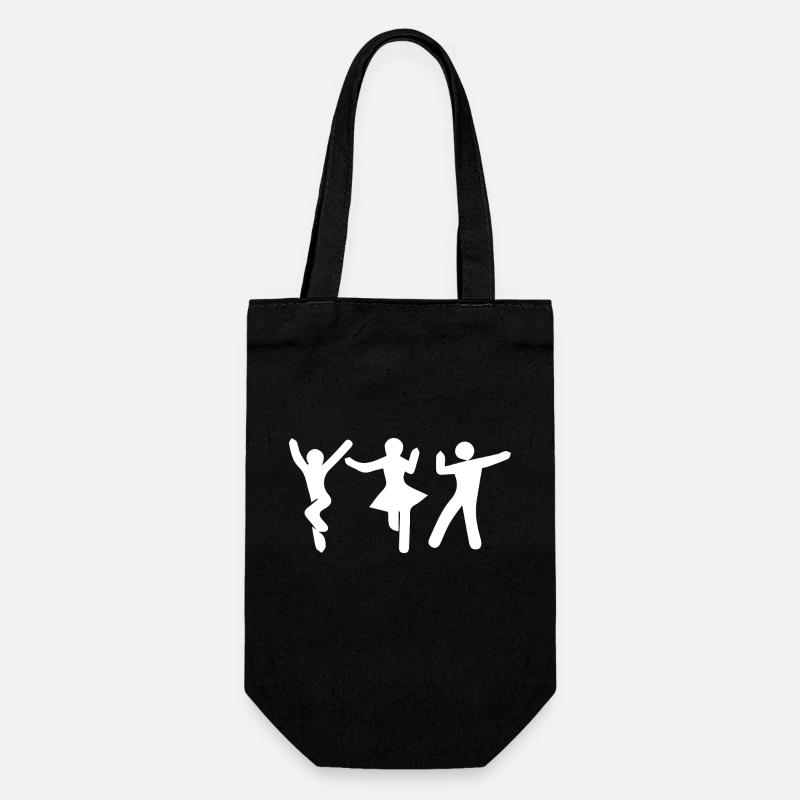 Danse Danse Musique - Sac à bouteille - noir