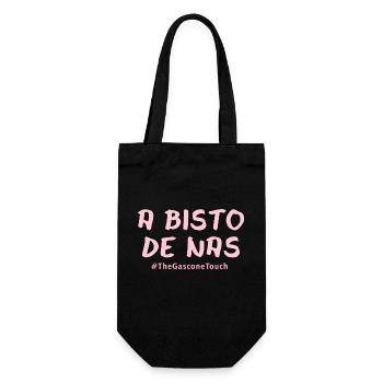 A bisto de nas !! - Sac à bouteille - noir - Devant