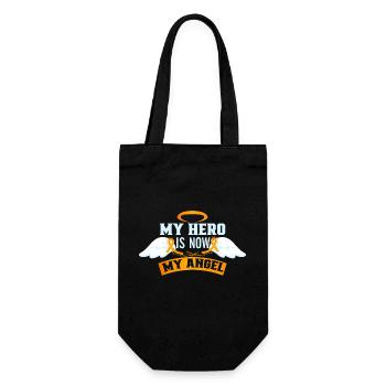 Leukemia Awareness Month Leukemia Survivor - Gift Bag for Bottles - black - Front