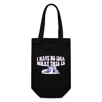 70s 80s 90s Je n’ai aucune idée de ce que c’est mélangé - Sac à bouteille - noir - Devant