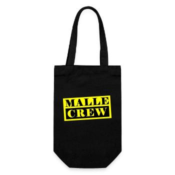 Malle Crew - Geschenkbeutel für Flaschen - Schwarz - Vorne