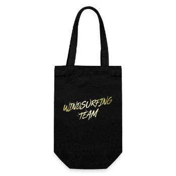 Windsurfing Team - Geschenkbeutel für Flaschen - Schwarz - Vorne