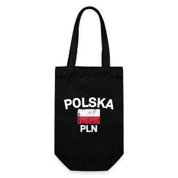Drapeau Polska Emblème PLN - Sac à bouteille - noir - Devant