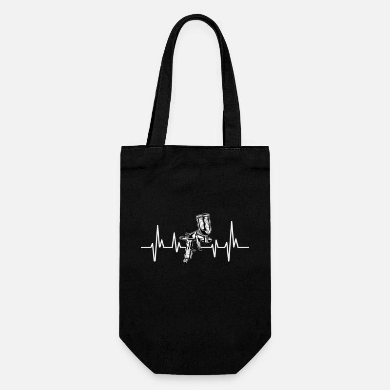 Body Painter Car Painter Painter - Gift Bag for Bottles - black