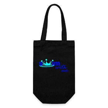 Nager avec moi - Sac à bouteille - noir - Devant